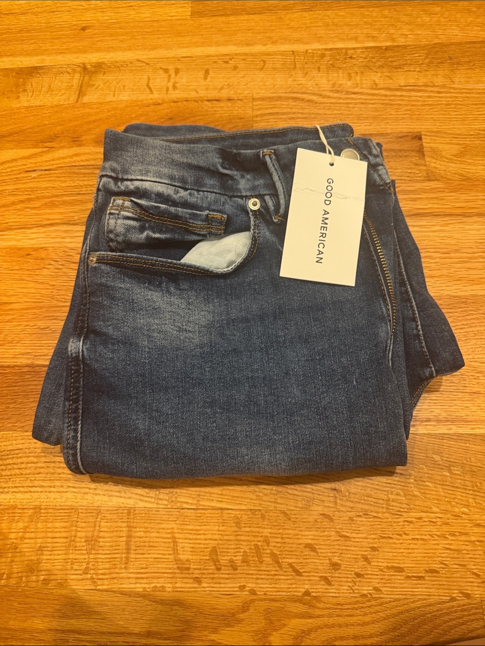 Good American Women's Dark Indigo Skinny Jeans
